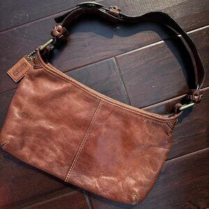 Coach Shoulder Bag Brown Leather, Vintage Y2K F076911416